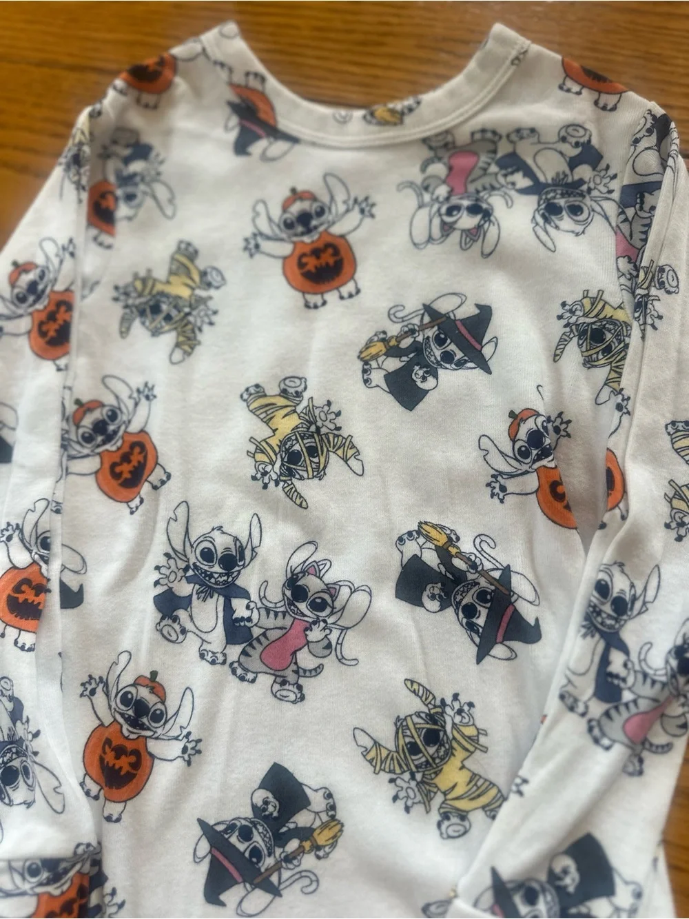 Baby GAP Lilo & Stitch Halloween Organic Cotton Pajama Set Size 4